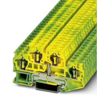 STTB 4-PE - Protective conductor double-level terminal block - 3036039 - Phoenix Contact