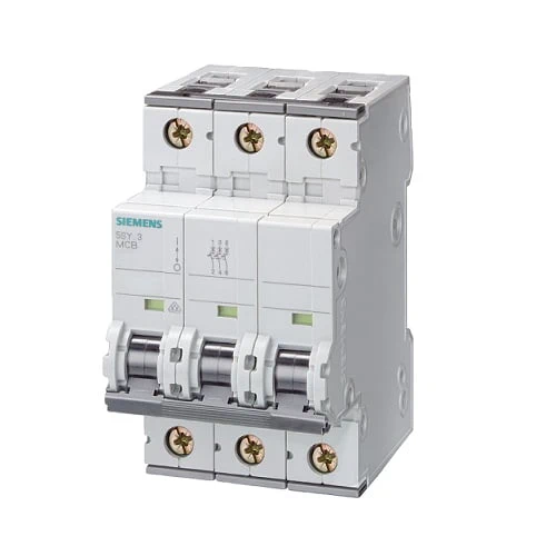 SIEMENS_Miniature-Circuit-Breaker-400 V-25 kA-3-pole-C50