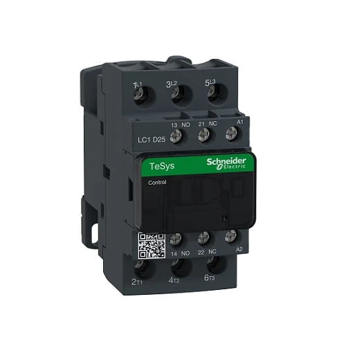 SCHNEIDER_TeSys Deca Tripole Contactor,25A,220V,50-60Hz