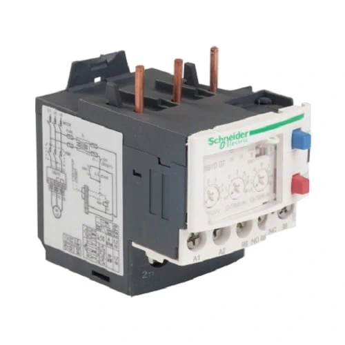 SCHNEIDER_TeSys Electronic Overcurrent Relay,220 V AC,Setting Range,1.2..