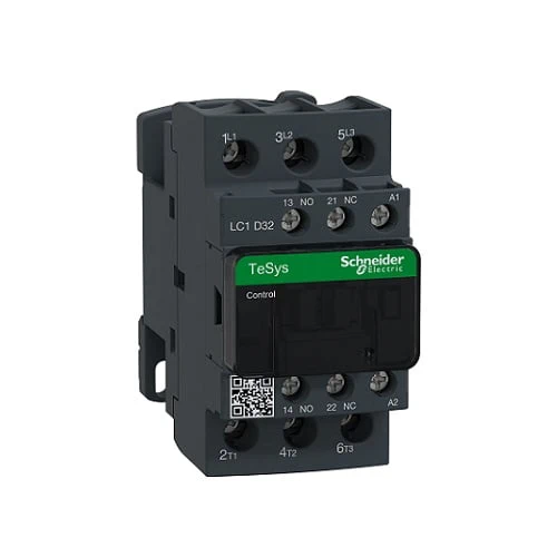 SCHNEIDER_TeSys Deca contactor,3-pole (3NO),AC-3AC 3e,=440V,32A,110VAC,screw terminals