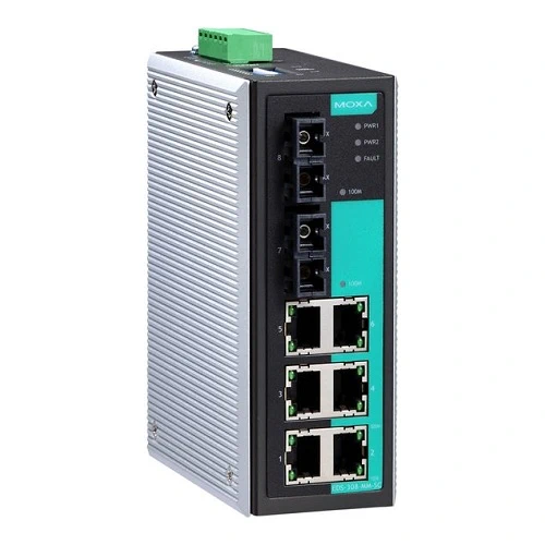 MOXA_Unmanaged Switches_MOXA EDS-308-MM-SC