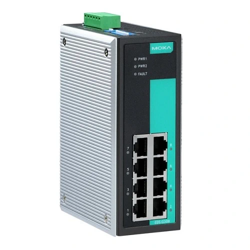 MOXA_Unmanaged Switches_MOXA EDS-G308-T