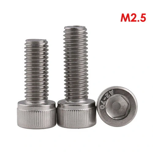 304 Hex Socket Head Cap Screws - M2