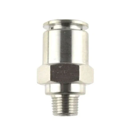 Air Pipe Quick Plug Pneumatic Connector 304 Stainless Steel Thread Straight Through