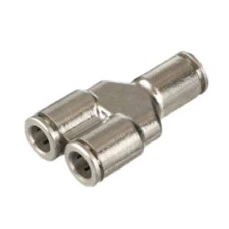 Trachea Quick Plug Joint 304 Stainless Steel Three Way Through